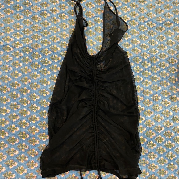 Minimale animale glimmer black beach dress coverup size small - Picture 4 of 9